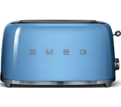 SMEG  TSF02PBUK 4-Slice Toaster - Pastel Blue